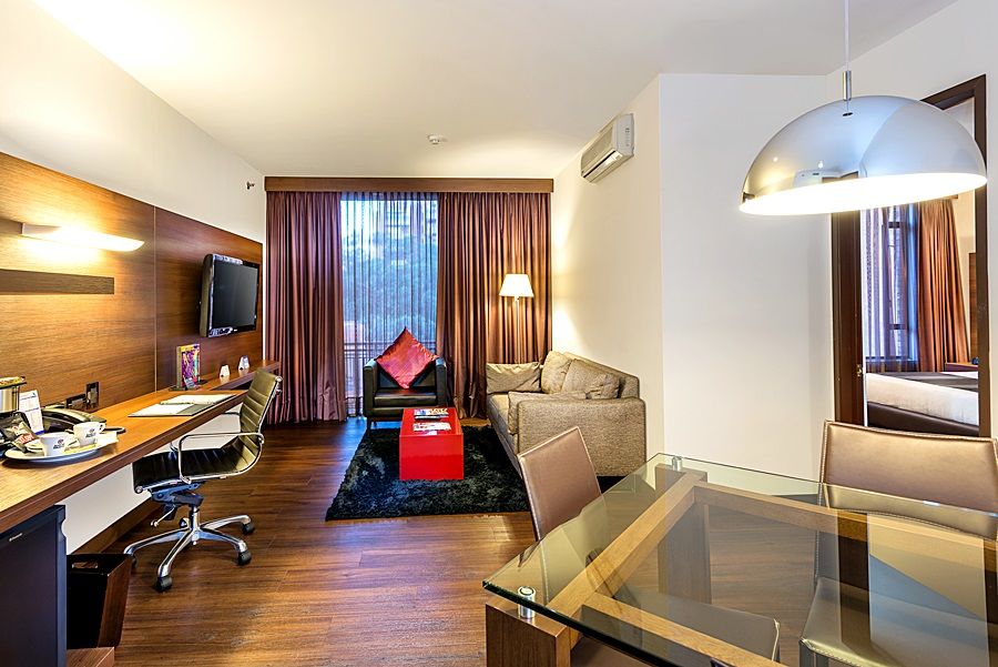 Готель Nh Collection Bogota Andino Royal Екстер'єр фото A typical suite at the hotel