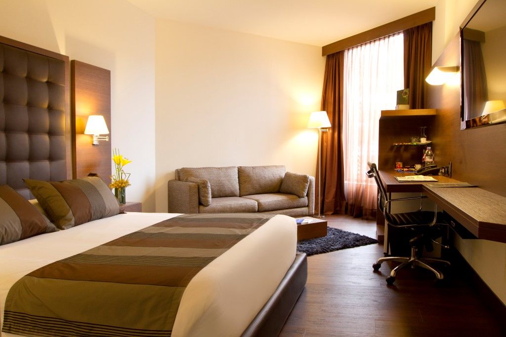 Готель Nh Collection Bogota Andino Royal Екстер'єр фото A room at the hotel